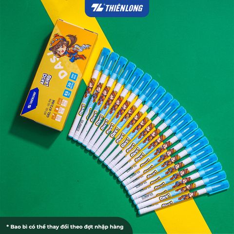 Combo 5/10/20 Bút gel Akooland Dasi Thiên Long GEL-073/AK - Mực khô siêu nhanh