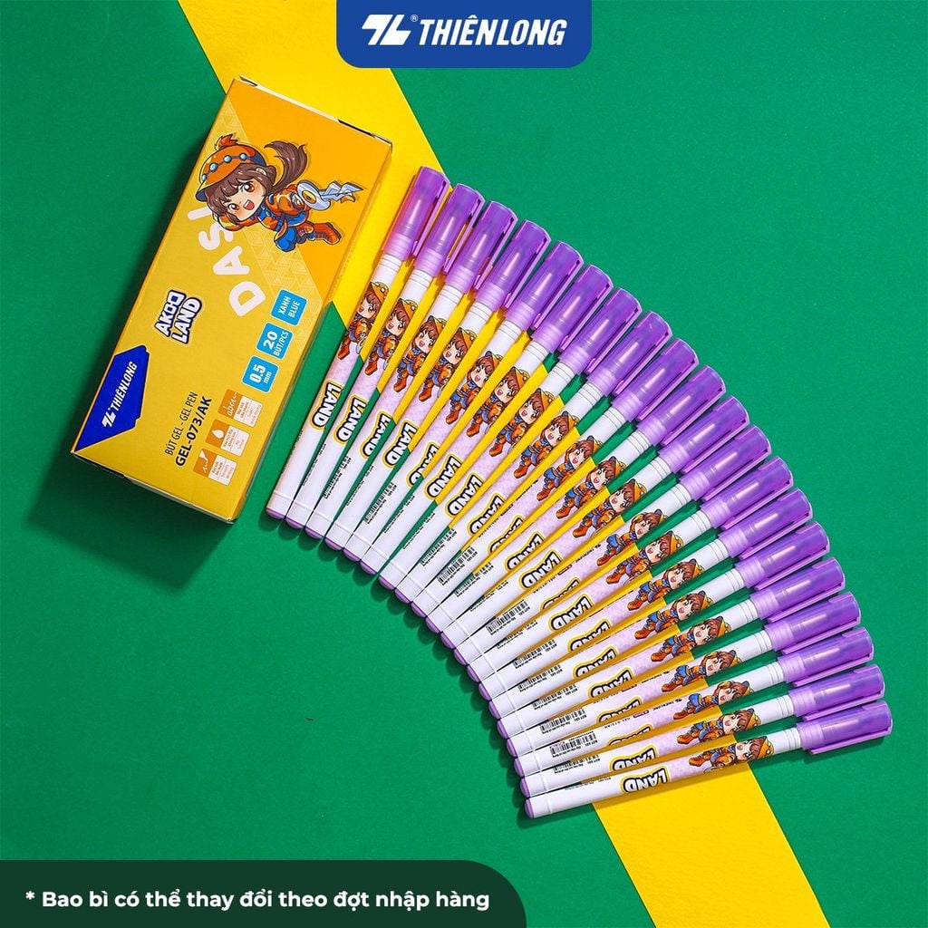 Combo 5/10/20 Bút gel Akooland Dasi Thiên Long GEL-073/AK - Mực khô siêu nhanh