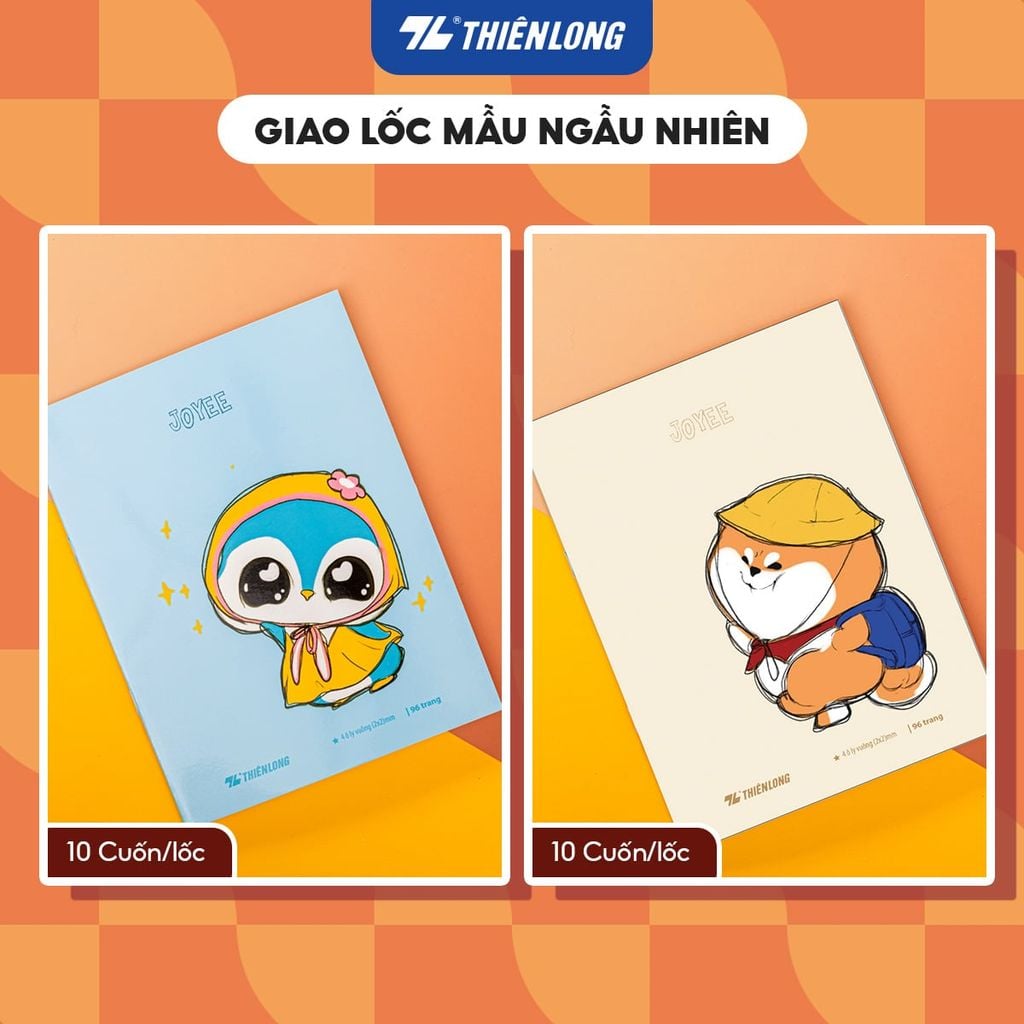 [Combo 10 cuốn] Tập học sinh 96 trang Điểm 10 TP-NB039 (hình ngẫu nhiên)