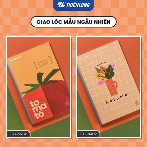 Tập may gáy A4 360 trang kẻ ngang 7mm 60 gsm Thiên Long NB-154 – Mẫu ngẫu nhiên