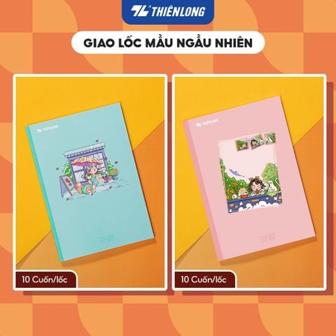 Tập học sinh 120 trang dòng kẻ ngang 60 gsm Thiên Long NB-096 (hình ngẫu nhiên)