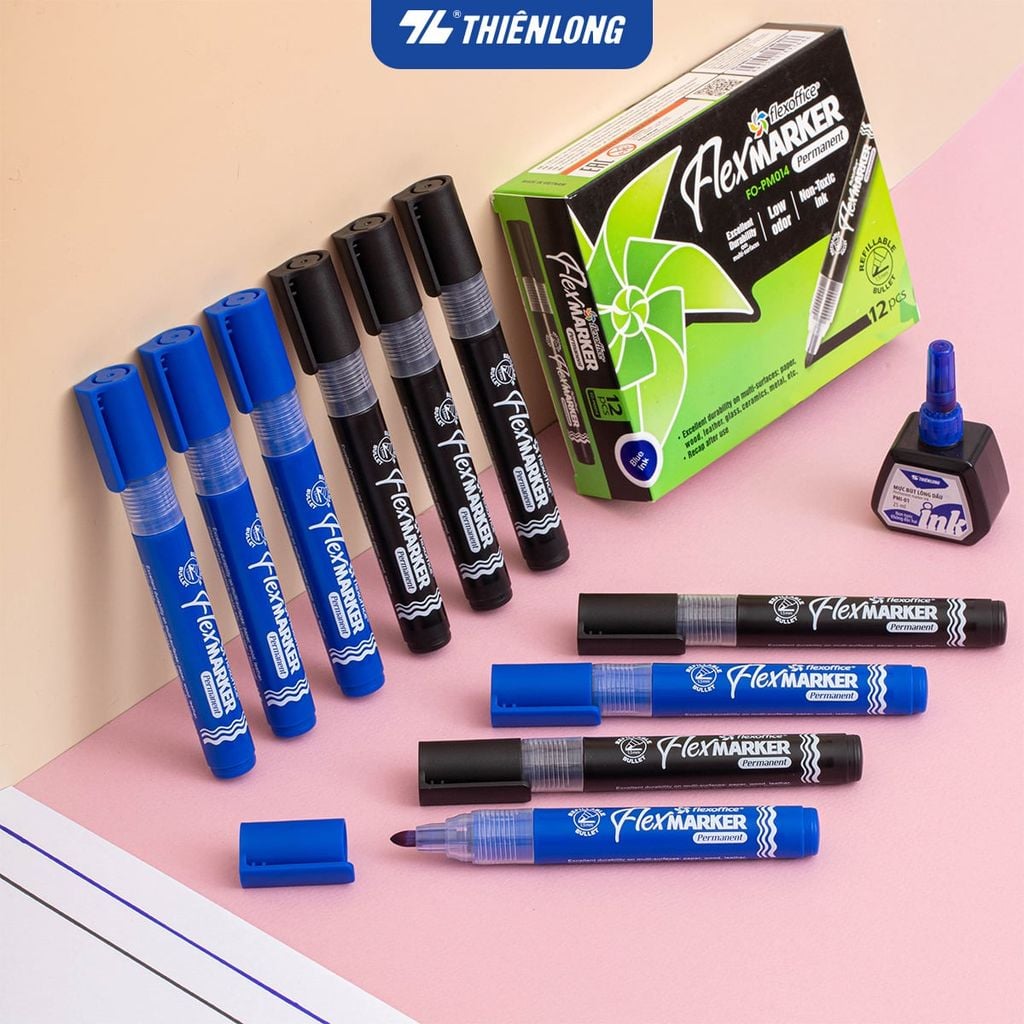 Bút lông dầu Flexoffice Flex Marker FO-PM014/XK - Hàng xuất khẩu