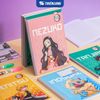  Tập vở Thiên Long 96/200 trang 4 ô ly ngang 2mm 70gsm - dành cho học sinh, sinh viên - Phiên bản Demon Slayer 