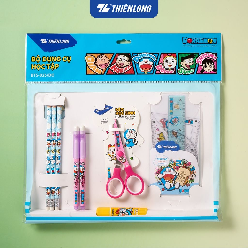 Bộ học cụ học tập Thiên Long Doraemon BTS-025/DO