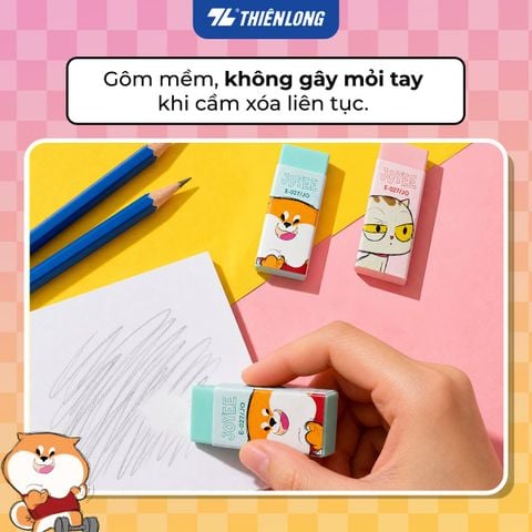 Gôm tẩy Thiên Long Joyee E-027/JO – Mẫu ngẫu nhiên