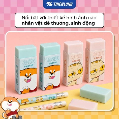 Gôm tẩy Thiên Long Joyee E-027/JO – Mẫu ngẫu nhiên