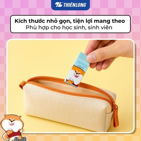 Gôm tẩy Thiên Long Joyee E-027/JO – Mẫu ngẫu nhiên