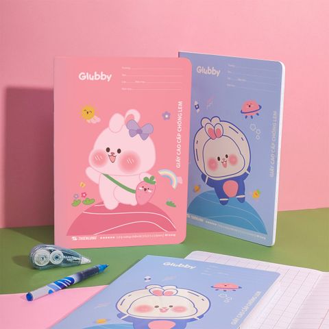 Tập học sinh 48 trang 5 ô ly vuông 2.5mm chấm kẻ 2/3 120gsm NB-120 Thiên Long - Mẫu ngẫu nhiên