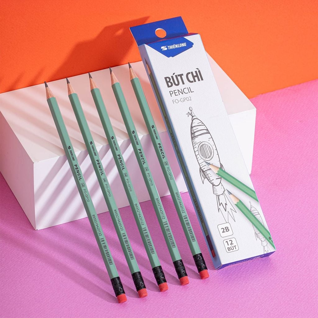 Bút chì gỗ 2B Flexoffice FO-GP02