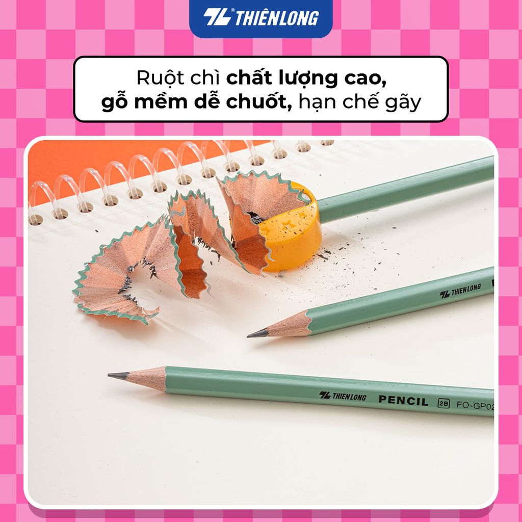 Combo 20 Bút chì gỗ 2B Flexoffice FO-GP02