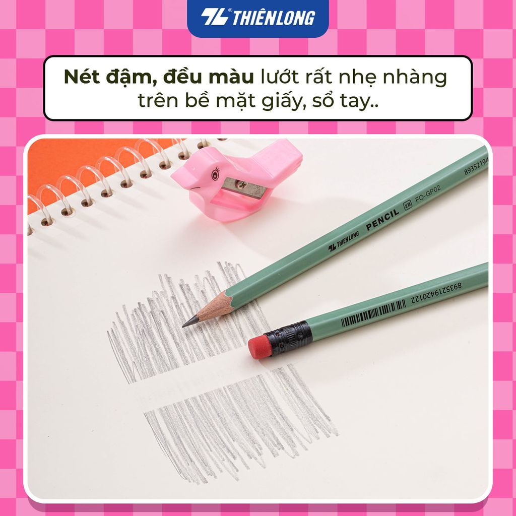 Bút chì gỗ 2B Flexoffice FO-GP02