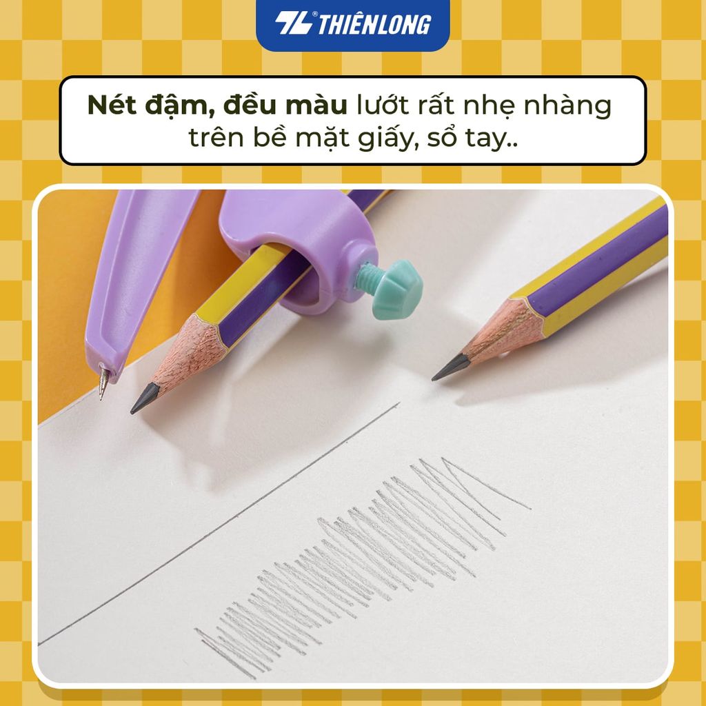 Combo 5 Bút chì gỗ HB Flexoffice FO-GP03