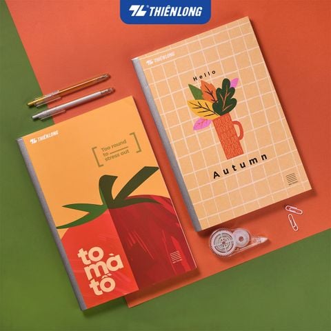 Tập may gáy A4 360 trang kẻ ngang 7mm 60 gsm Thiên Long NB-154 – Mẫu ngẫu nhiên