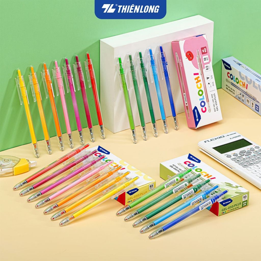 Bút gel Colochi Thiên Long Gel-050 PLUS