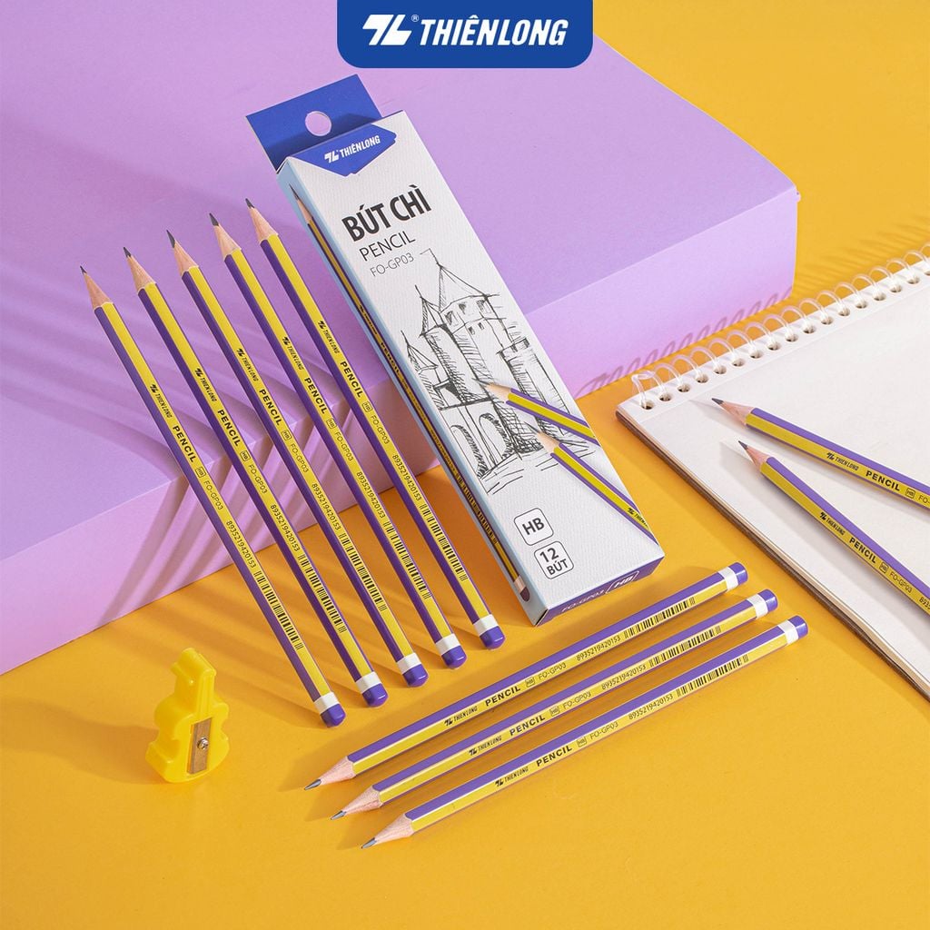 Combo 20 Bút chì gỗ HB Flexoffice FO-GP03