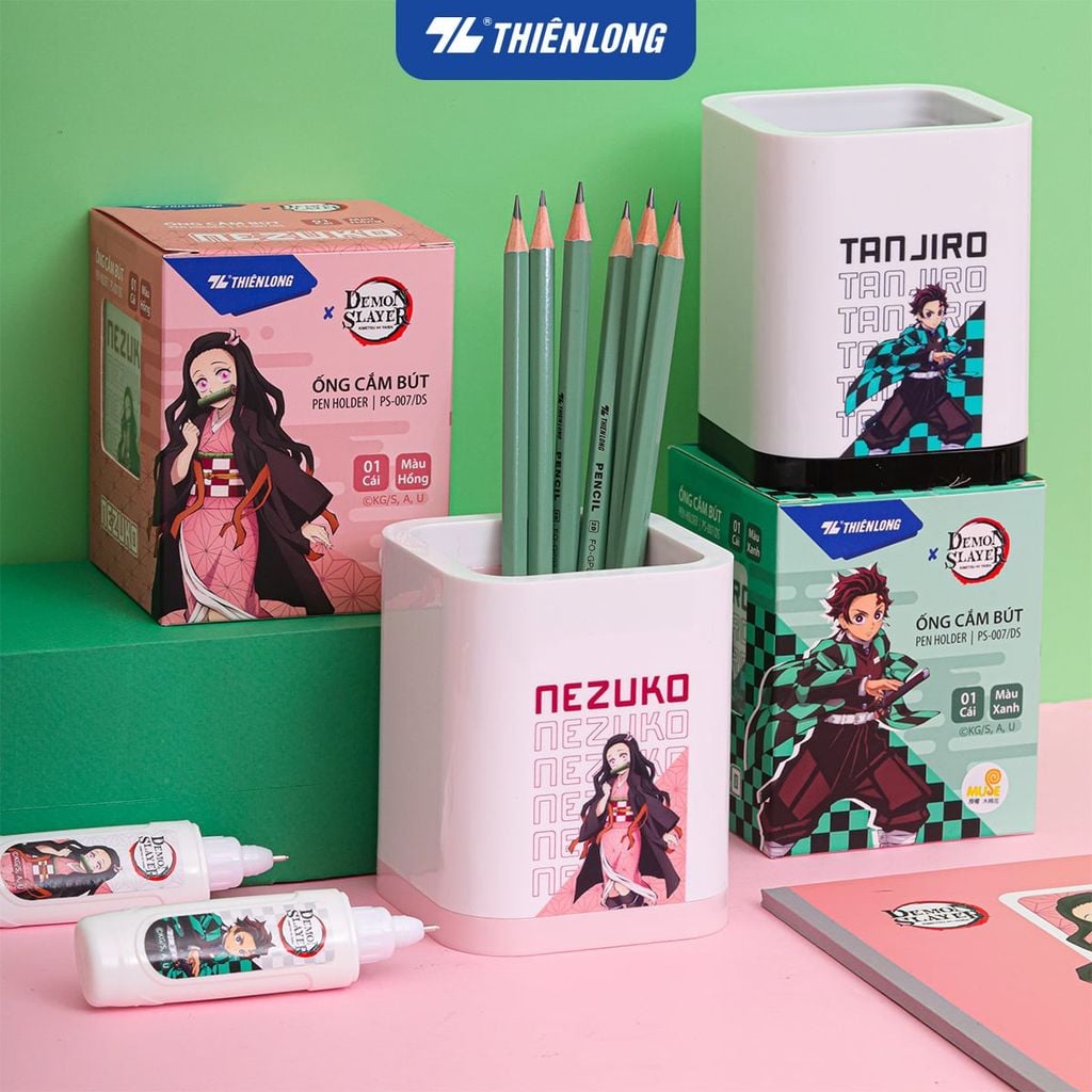 Ống cắm bút Thiên Long PS-007/DS - Phiên bản Demon Slayer