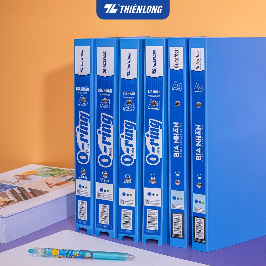 Bìa nhẫn 2-ORing 35 Flexoffice FO-ORB03