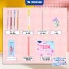  Bộ học cụ cấp 2-3 Thiên Long Pastel Phù Hợp Bạn Nữ - 10 món 
