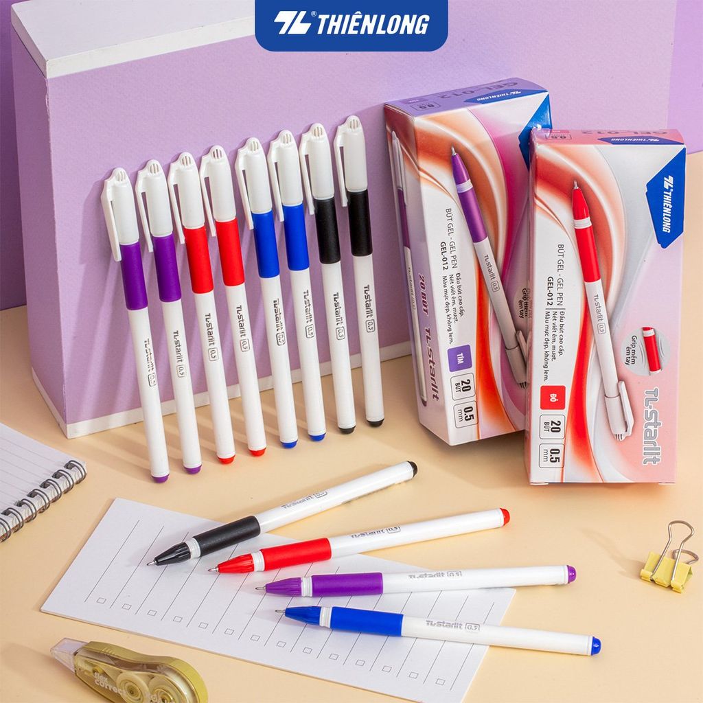 Bút Gel Starlit Thiên Long GEL-012