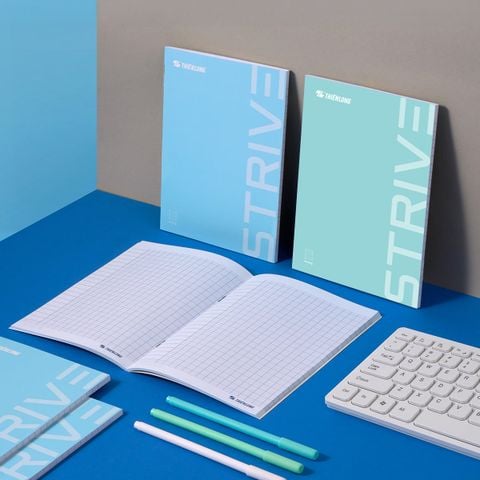 Combo 10 Tập học sinh Thiên Long Strive 96 trang 4 ô ly ngang 2mm 70 gsm TP-NB048 - Mẫu ngẫu nhiên