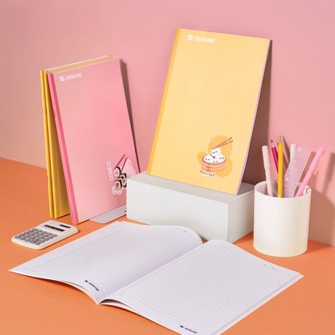 Tập học sinh 80 trang kẻ ngang 7mm 60 gsm Thiên Long NB-097 – Mẫu ngẫu nhiên
