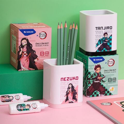 Ống cắm bút Thiên Long PS-007/DS - Phiên bản Demon Slayer