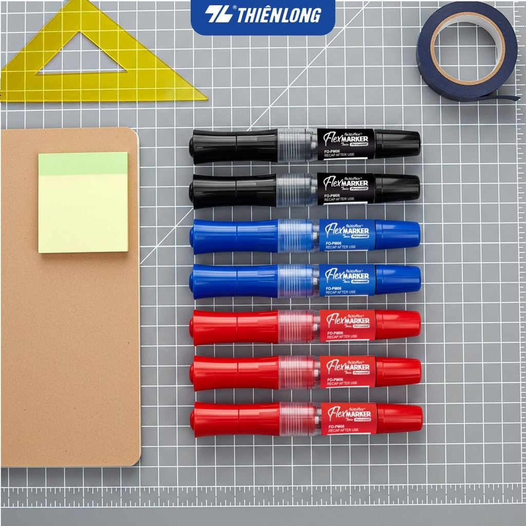 Bút lông dầu Flexoffice Flex Marker FO-PM06/XK - Hàng xuất khẩu