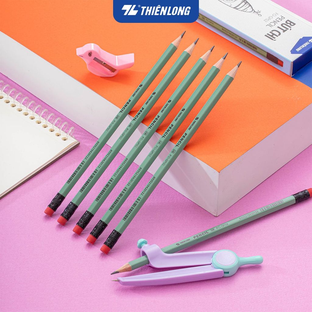 Combo 20 Bút chì gỗ 2B Flexoffice FO-GP02