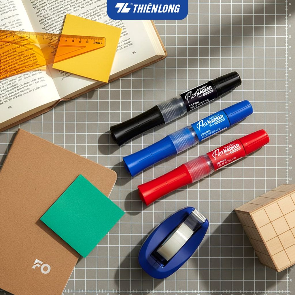 Bút lông dầu Flexoffice Flex Marker FO-PM06/XK - Hàng xuất khẩu