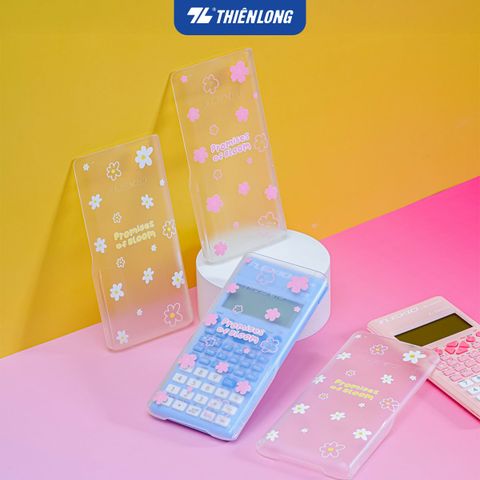 Nắp máy tính khoa học FX799VN Thiên Long sắc hoa