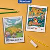  Tập học sinh dán gáy 96 trang 4 ô ly ngang 2mm 70 gsm Thiên Long Buddies Travel NB-152 - Mẫu ngẫu nhiên 