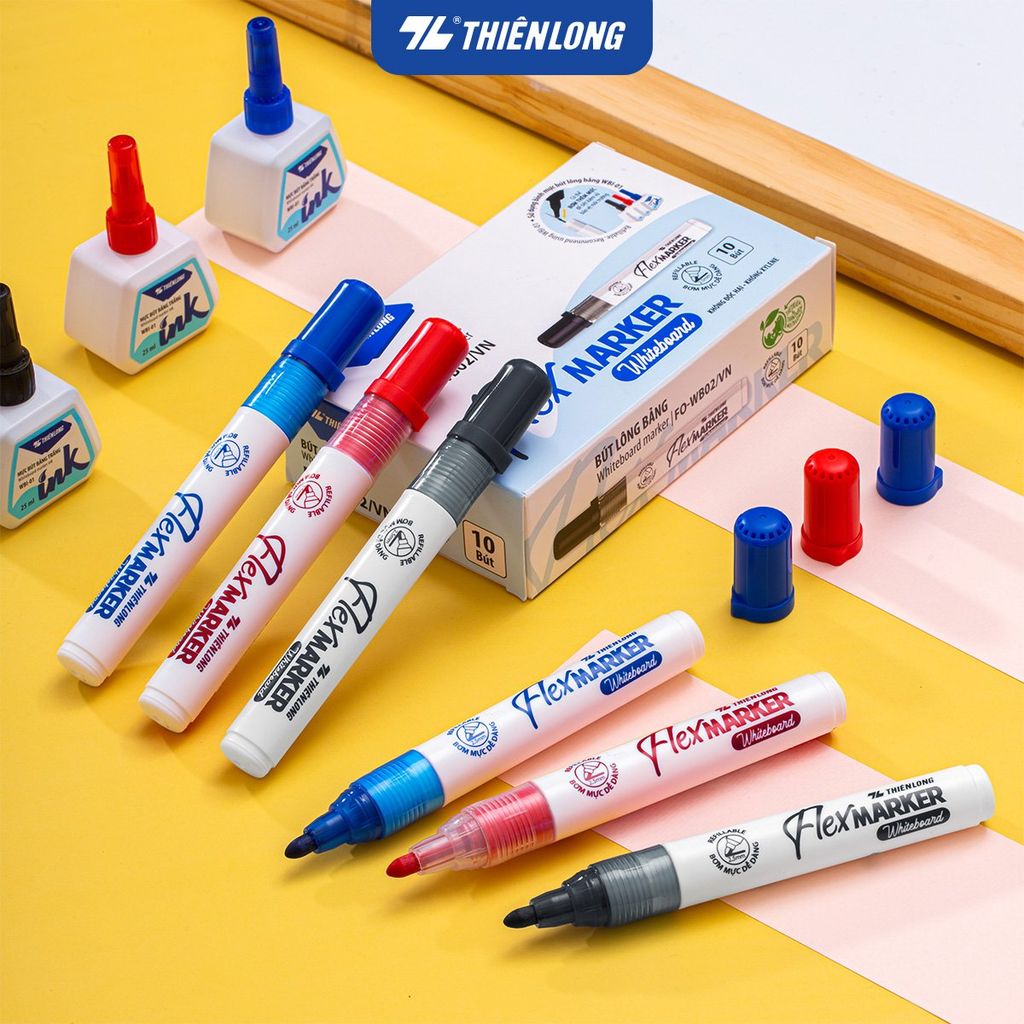 Combo 20 Bút lông bảng FlexOffice FO-WB02/VN