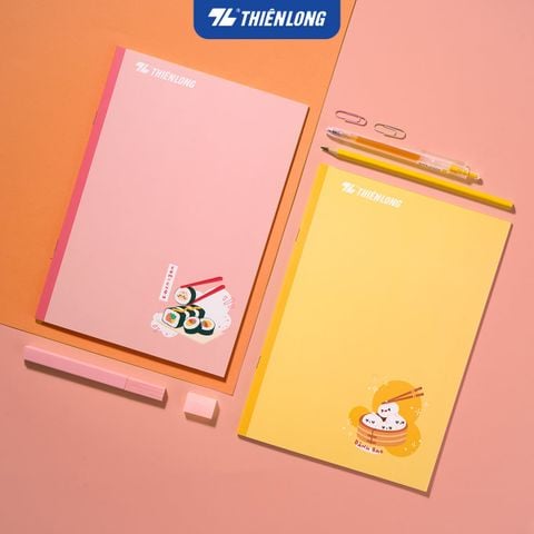 Tập học sinh 80 trang kẻ ngang 7mm 60 gsm Thiên Long NB-097 – Mẫu ngẫu nhiên