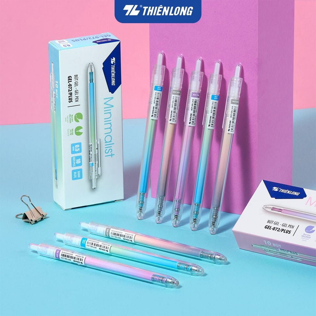 Bút gel Minimalist Thiên Long Gel-072/PLUS