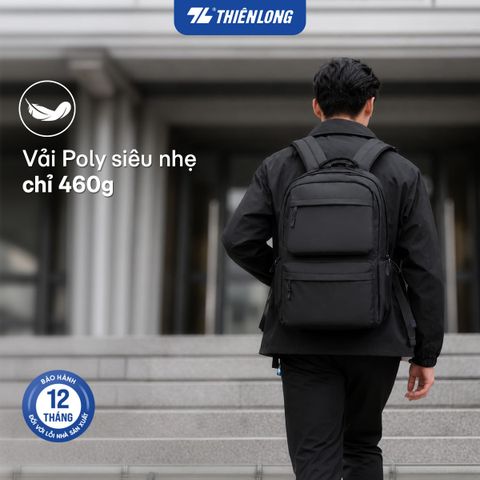 Cặp - Balo Thiên Long ShieldPack BP-040 – Chống trộm, siêu nhẹ 460g, chống sốc laptop 14 inch