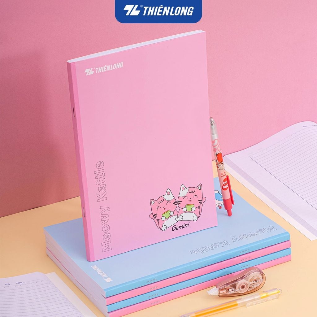 Tập học sinh 200 trang dòng kẻ ngang 60 gsm Điểm 10 NB-095 (hình ngẫu nhiên)