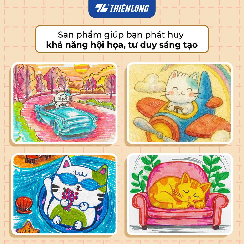 Bút lông màu Colokit FP-01