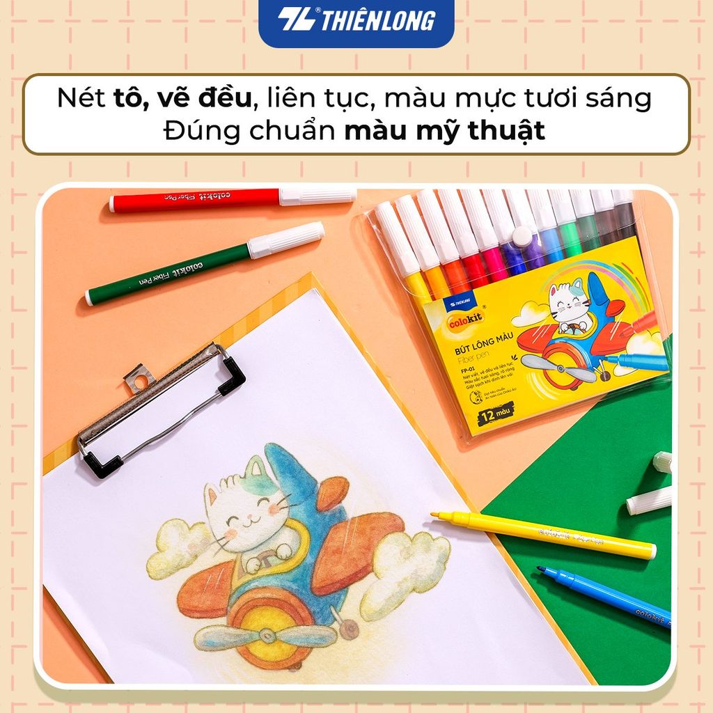 Bút lông màu Colokit FP-01