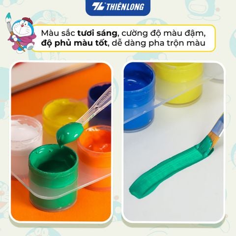 Bộ 12 Màu nước Thiên Long Colokit WACO-C002/DO - Phiên bản Nobita Và Câu Chuyện Thế Giới Trong Tranh 2025