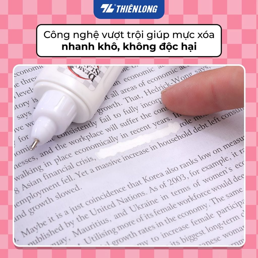 Thiên Long - Bút xóa nước 12ml CP-017/DS - Phiên bản Demon Slayer - Mẫu ngẫu nhiên