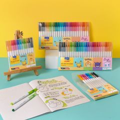 Bút lông màu Fiber pen 12/24 màu Brush Thiên Long Colokit Classic – Phiên bản Pokémon
