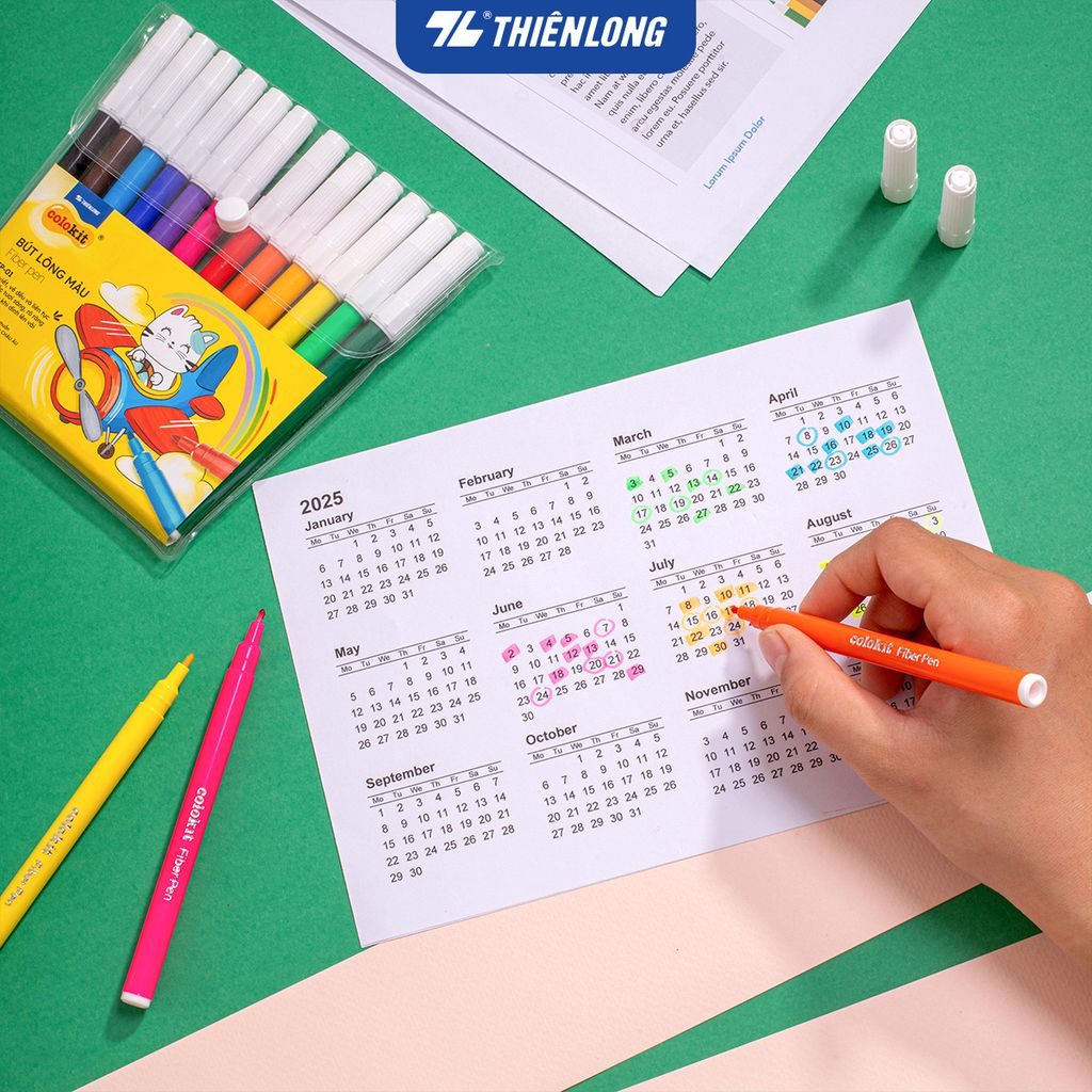 Bút lông màu Colokit FP-01