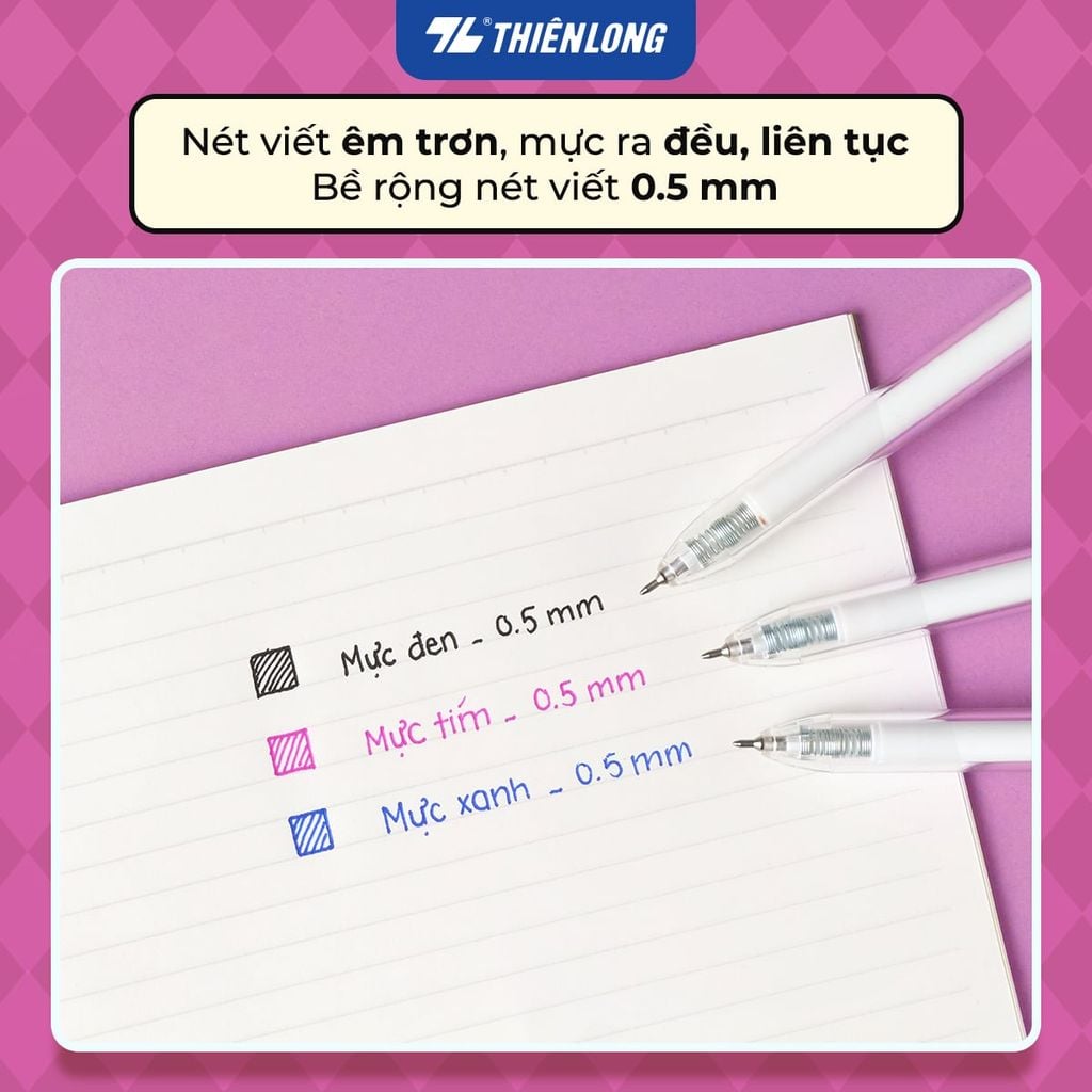 Bút gel Minimalist Thiên Long Gel-071/PLUS