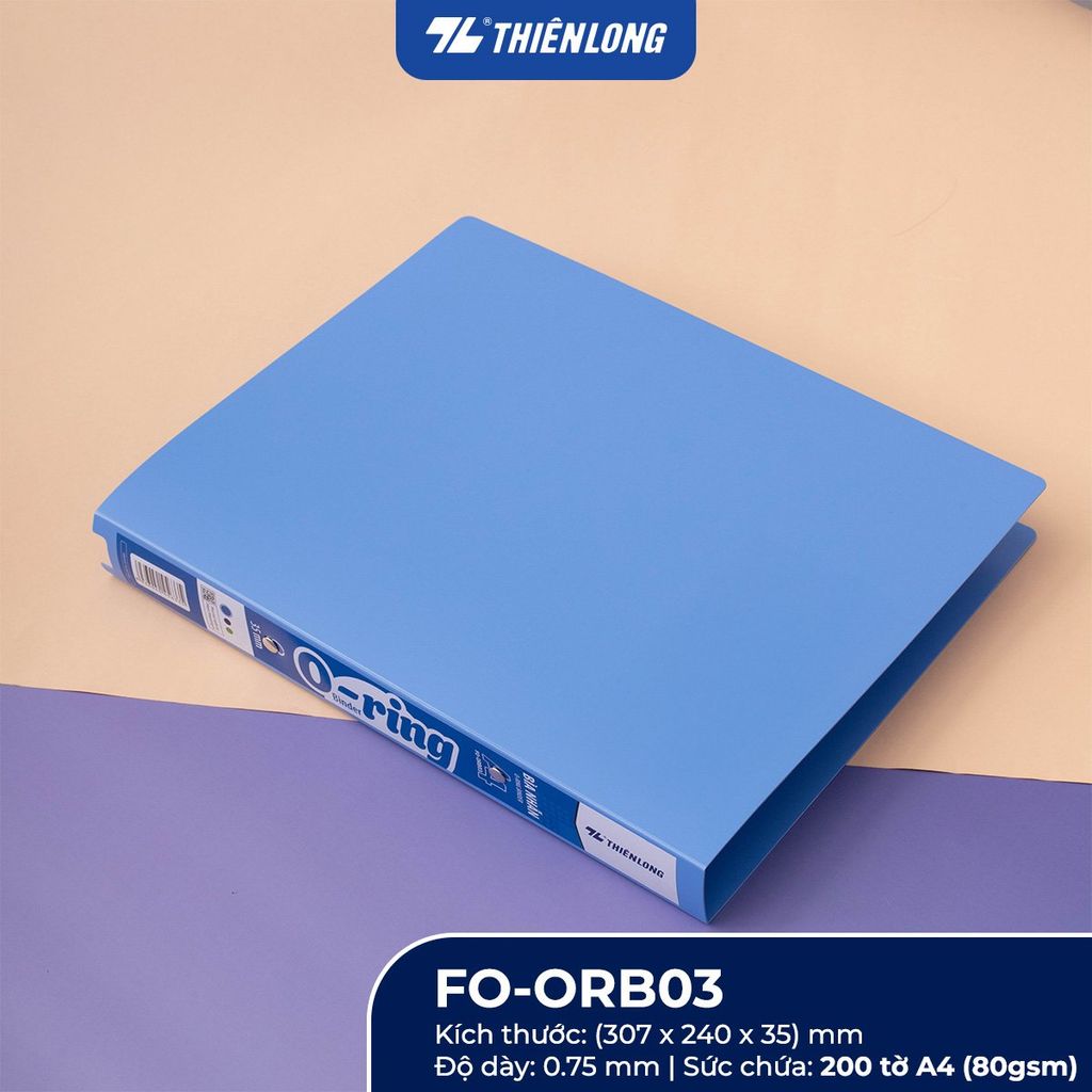 Bìa nhẫn 2-ORing 35 Flexoffice FO-ORB03