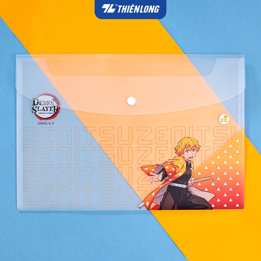 Bìa nút Thiên Long - Bìa tài liệu A4 CBF-008/DS - Phiên bản Demon Slayer