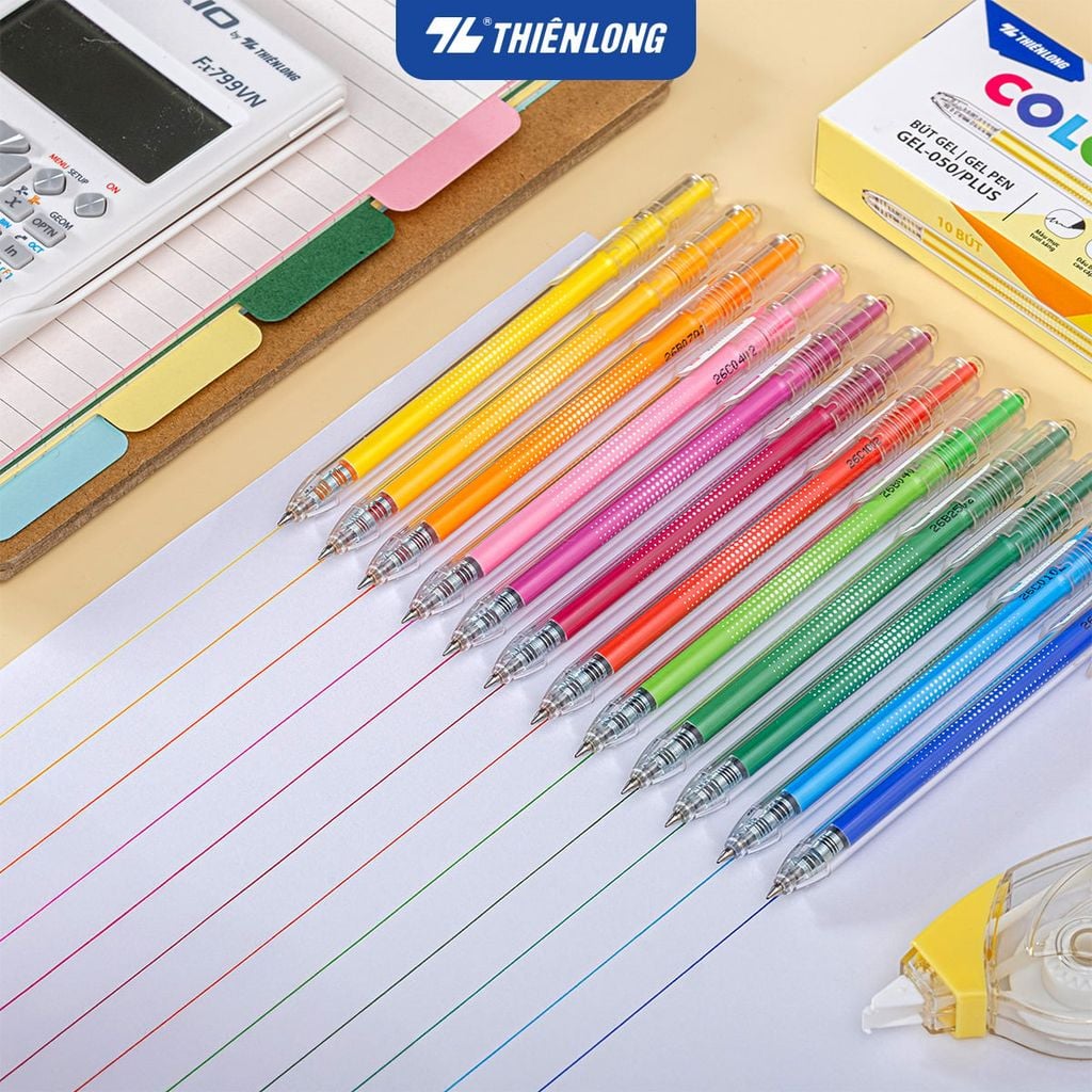 Bút gel Colochi Thiên Long Gel-050 PLUS