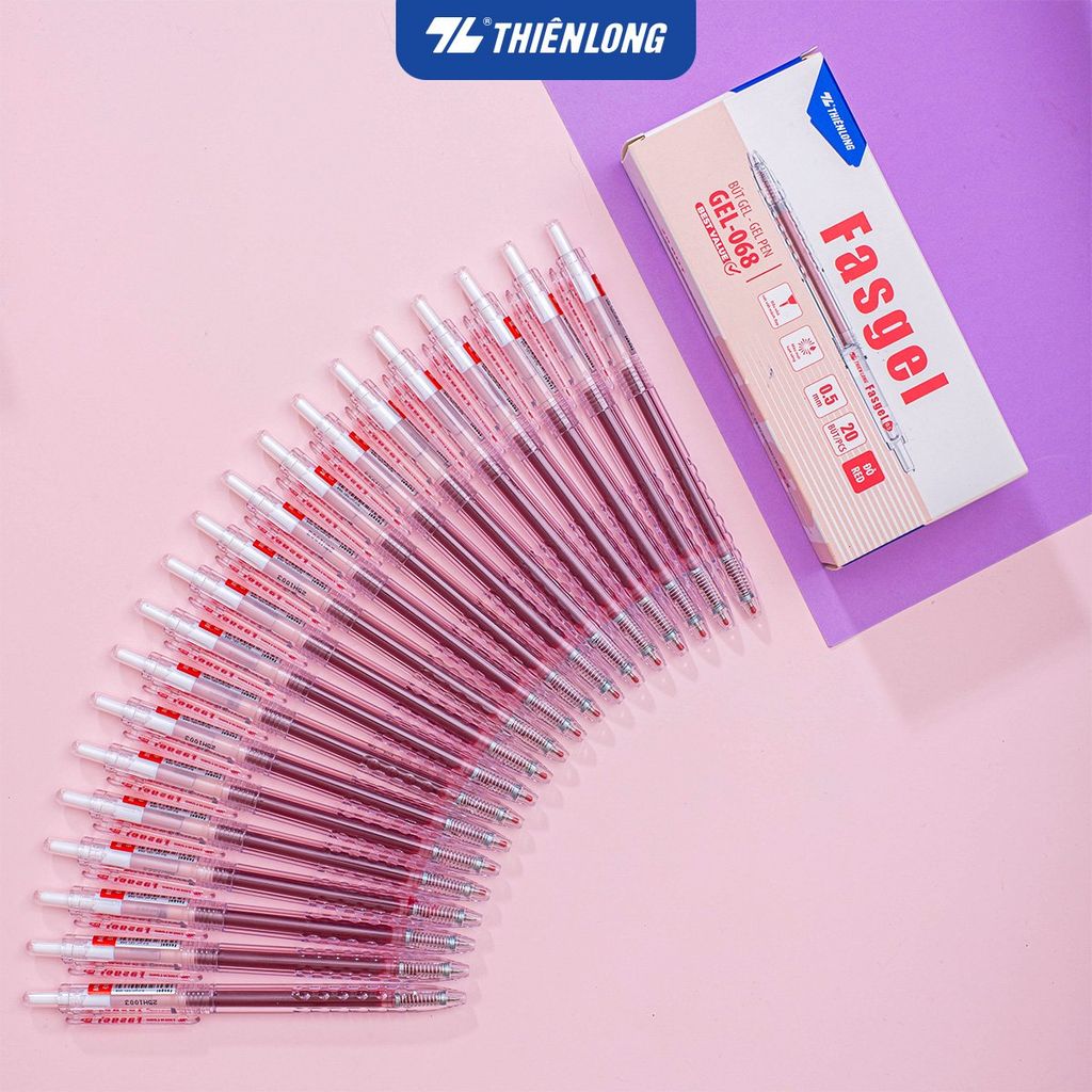 Combo 5/10/20 Bút gel Fasgel Thiên Long GEL-068