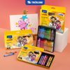  Bút sáp 12/18/24 màu Thiên Long Colokit - Màu sắc tươi sáng Phủ đều Bền màu - Phiên bản Akooland 