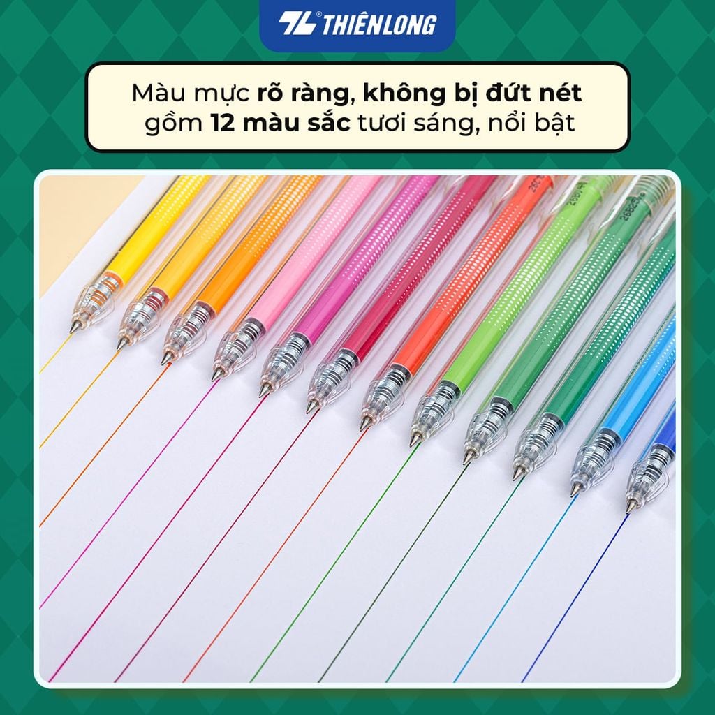 Bút gel Colochi Thiên Long Gel-050 PLUS