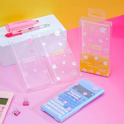 Nắp máy tính khoa học Thiên Long sắc xuân Bính Ngọ 2026 Fx799VN